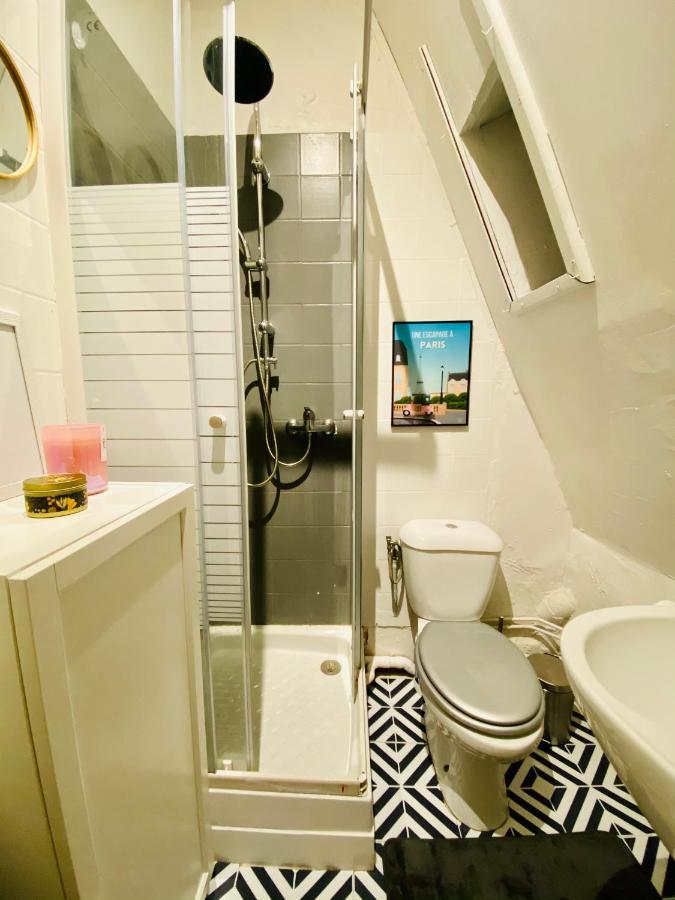 Parc Buttes Chaumont - Studio Mezzanine Paris Apartment ภายนอก รูปภาพ
