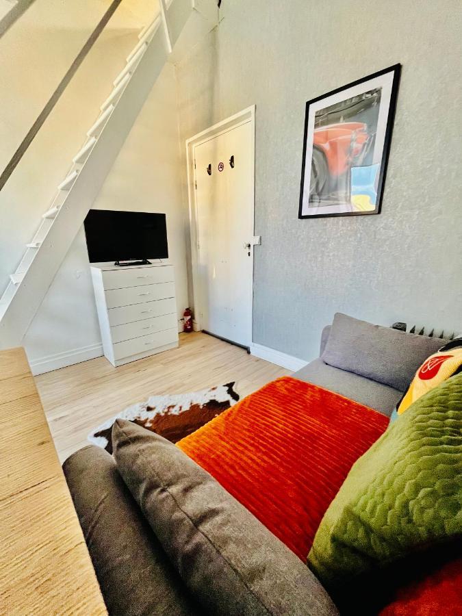 Parc Buttes Chaumont - Studio Mezzanine Paris Apartment ภายนอก รูปภาพ