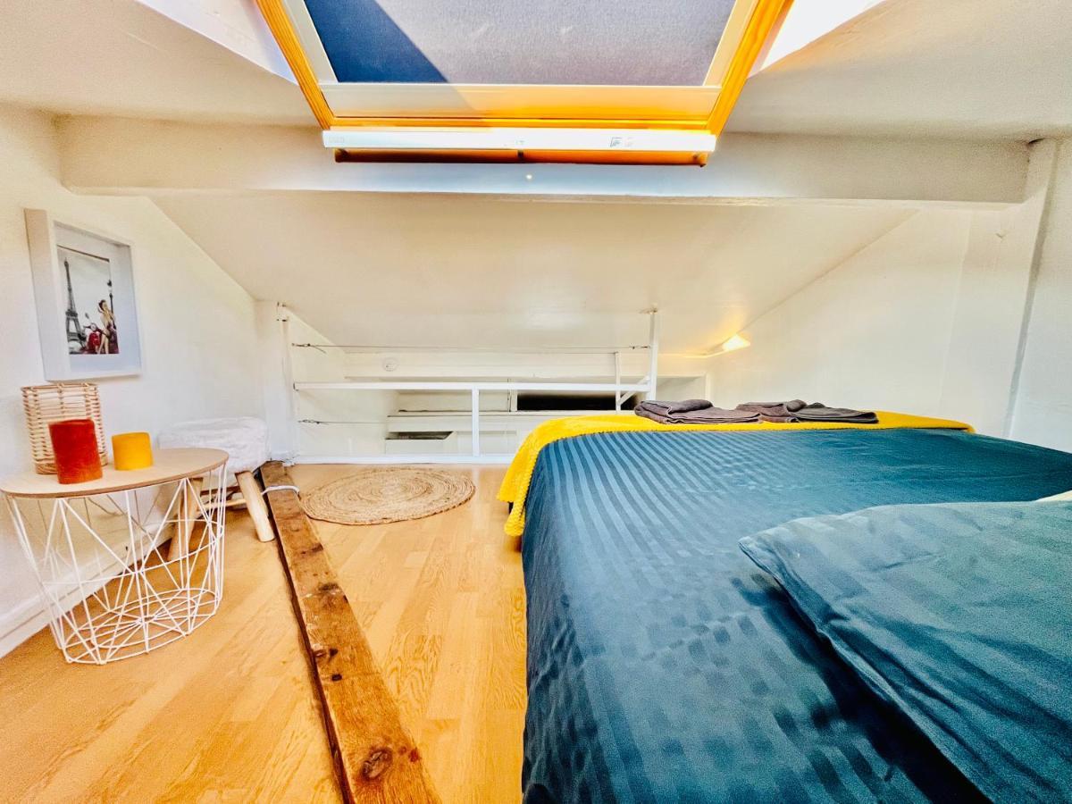 Parc Buttes Chaumont - Studio Mezzanine Paris Apartment ภายนอก รูปภาพ