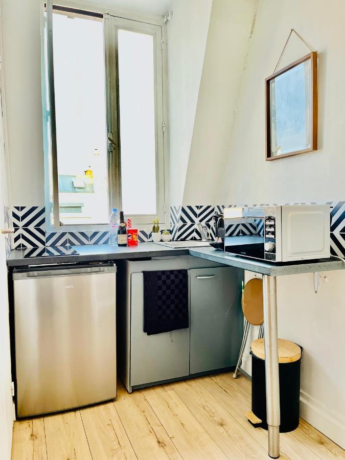 Parc Buttes Chaumont - Studio Mezzanine Paris Apartment ภายนอก รูปภาพ