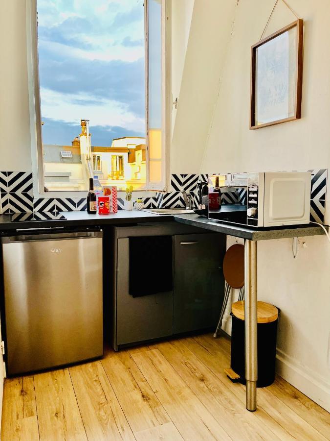 Parc Buttes Chaumont - Studio Mezzanine Paris Apartment ภายนอก รูปภาพ