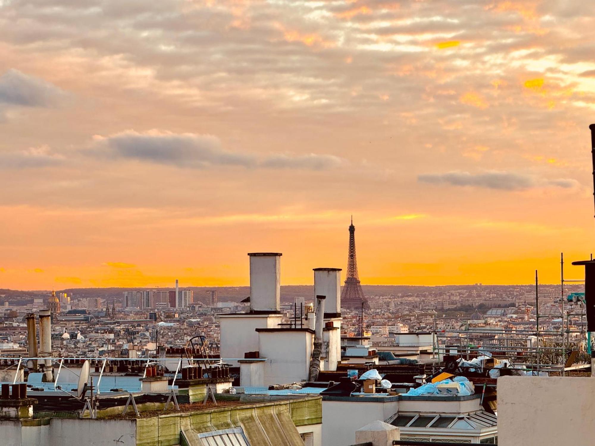 Parc Buttes Chaumont - Studio Mezzanine Paris Apartment ภายนอก รูปภาพ